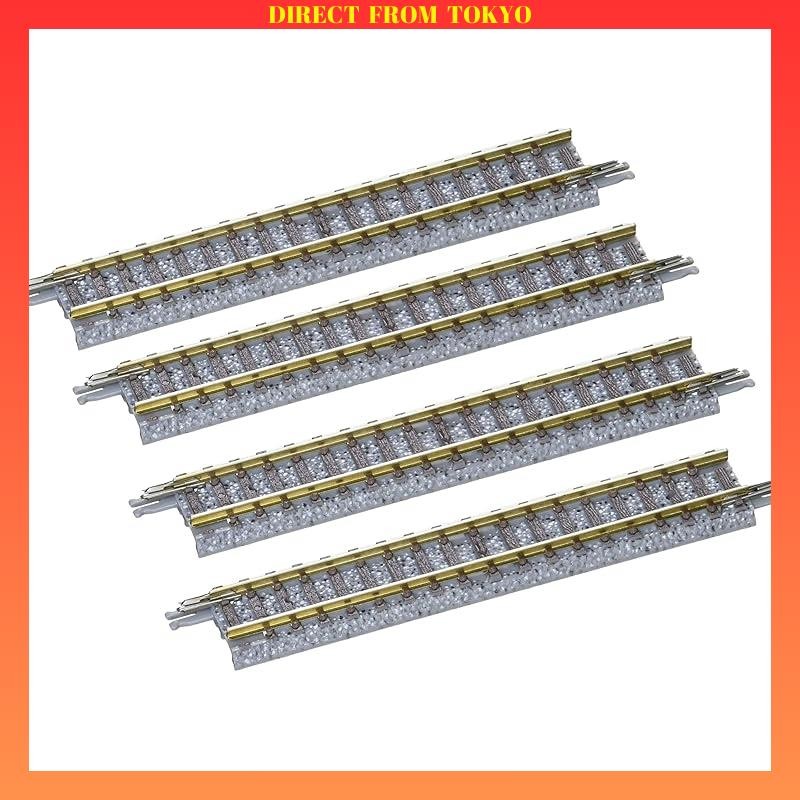 TOMIX N Gauge Straight Track S99 F 4pcs Set 1805 Railroad Model ...
