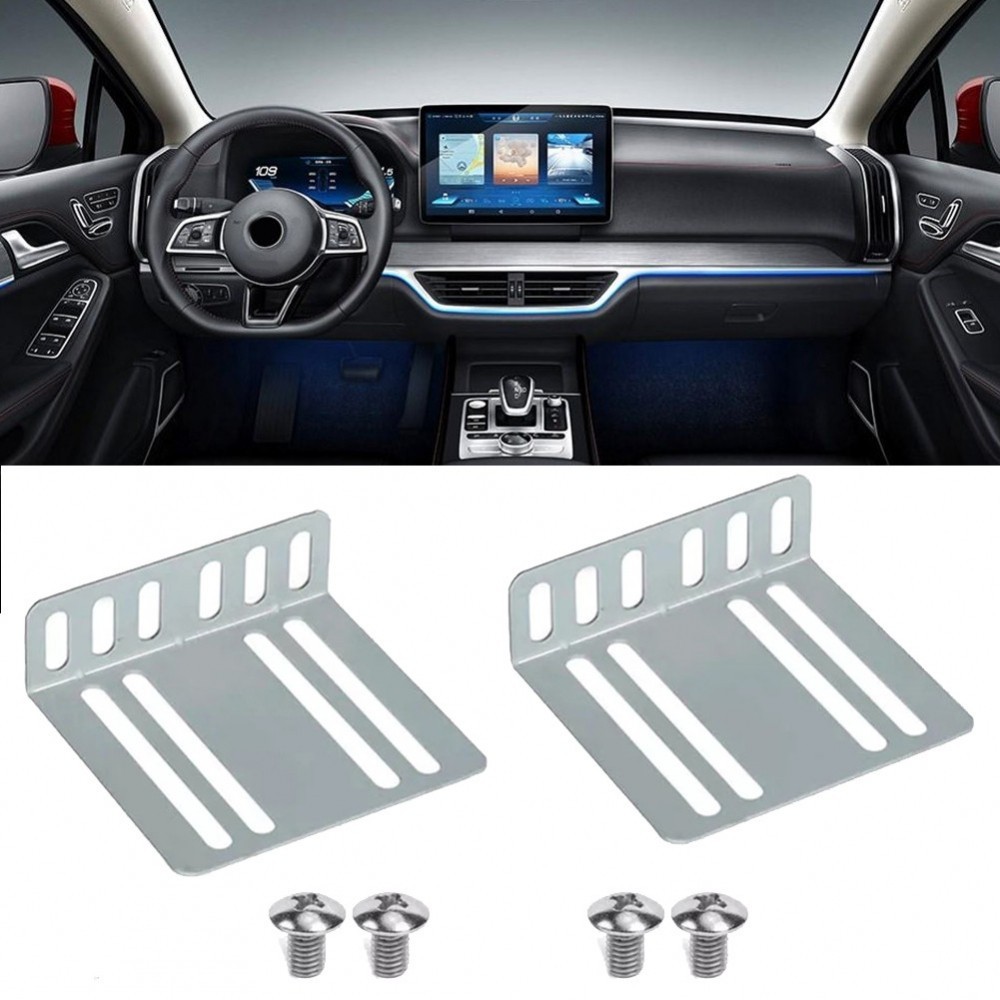 2 Din Car Radio Kit Delicate Design High Universality Fitment Quick