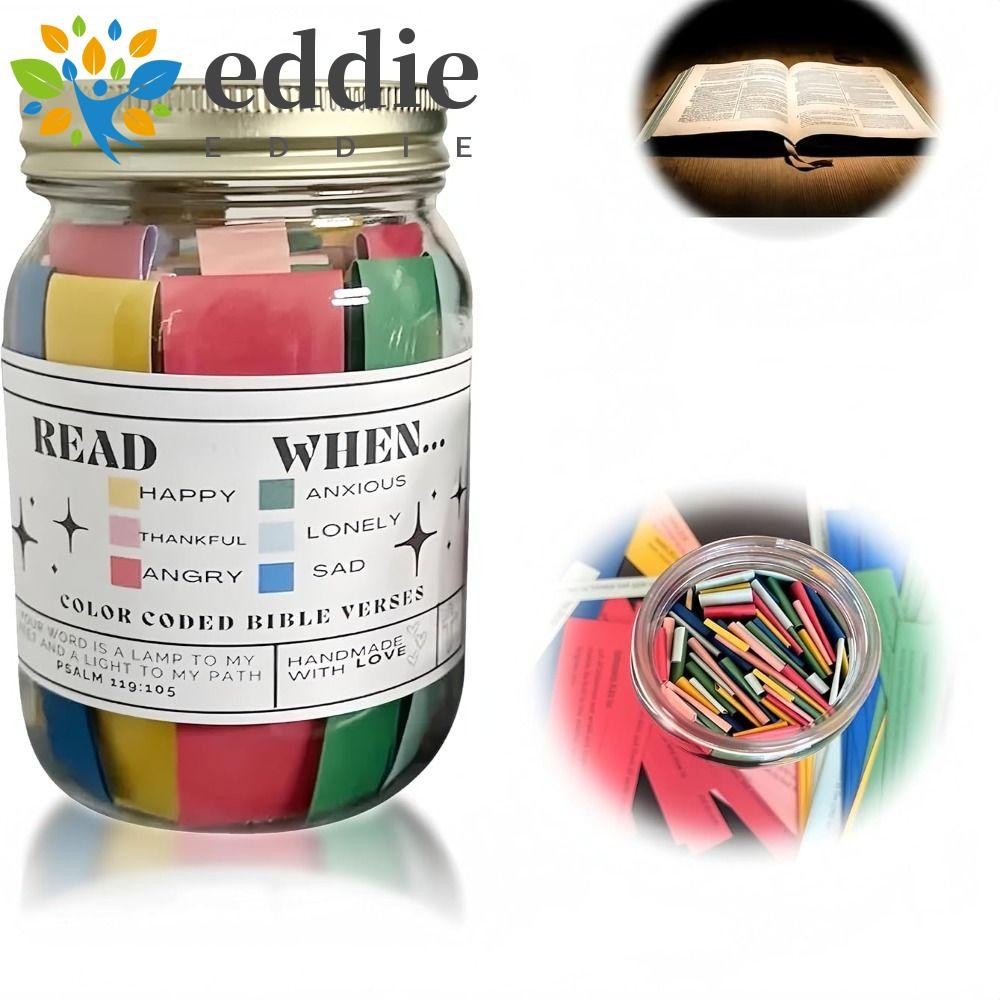 26EDIE Bible Verse Jar, Creative Bible Notes Read Me When Bottle ...