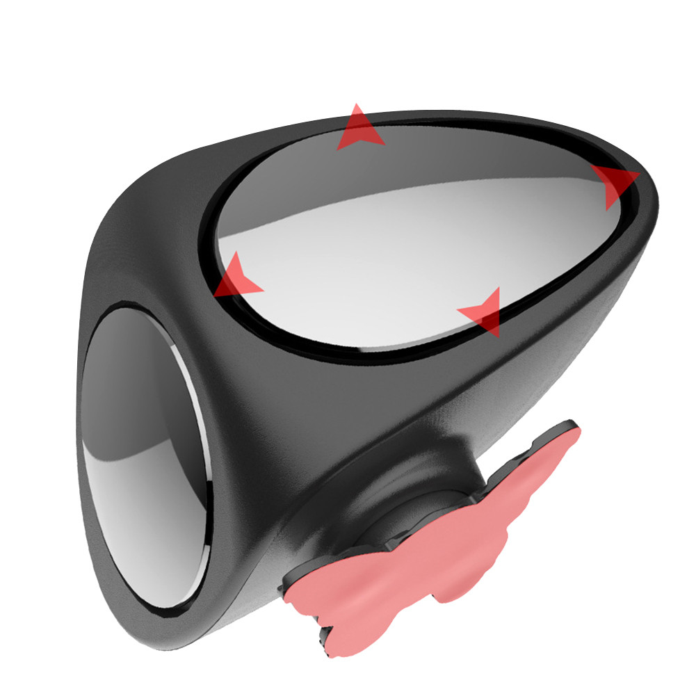 [Didays.ph] 360 Rotation Dual Sided Blind Spot Mirror Parking Aux Car