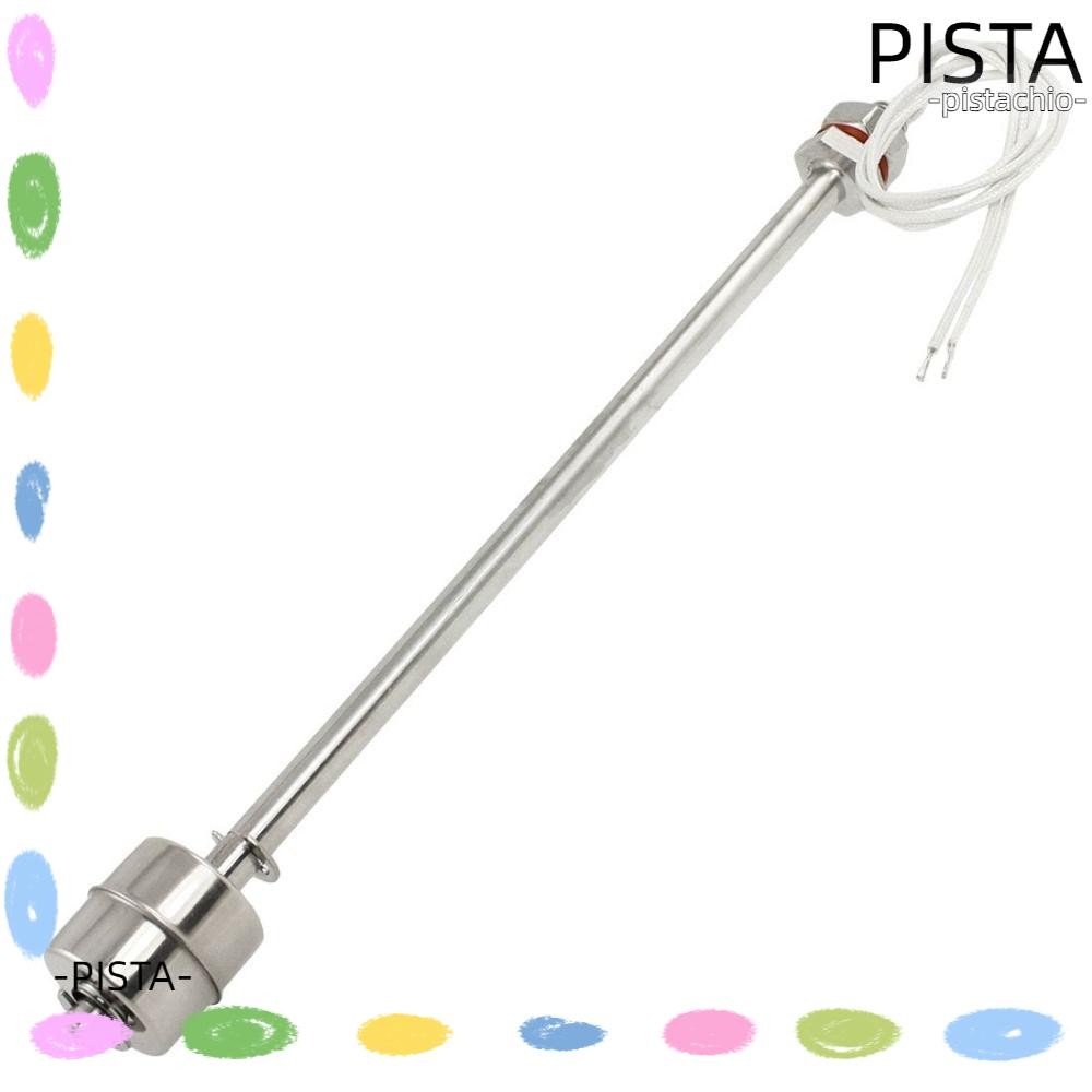 PISTA Float Switch, 250mm Length Silver Water Level Sensor, Portable