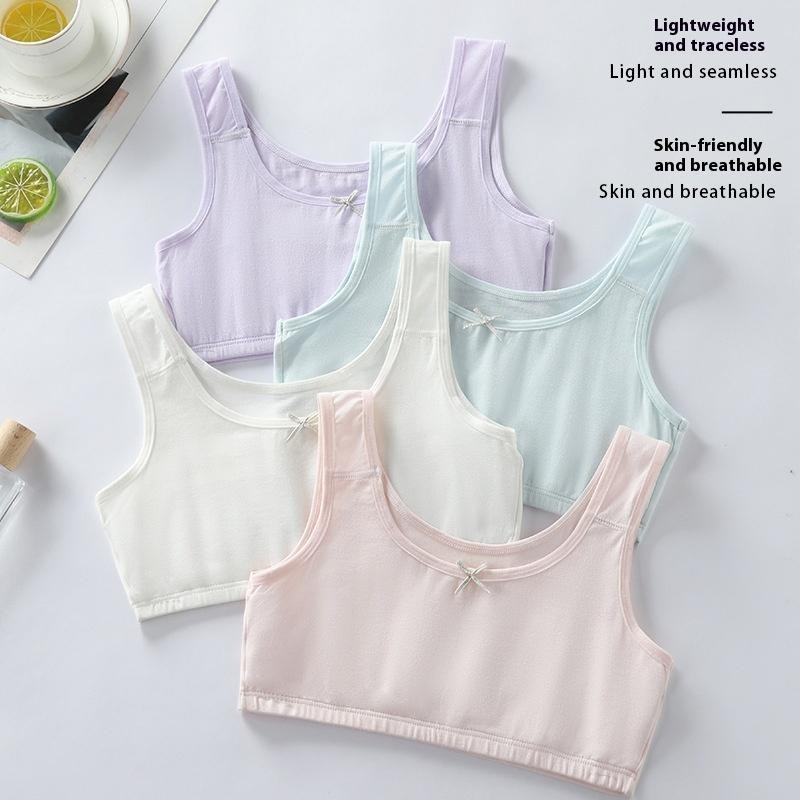 Anti convex point breathable development underwear for elementary ...