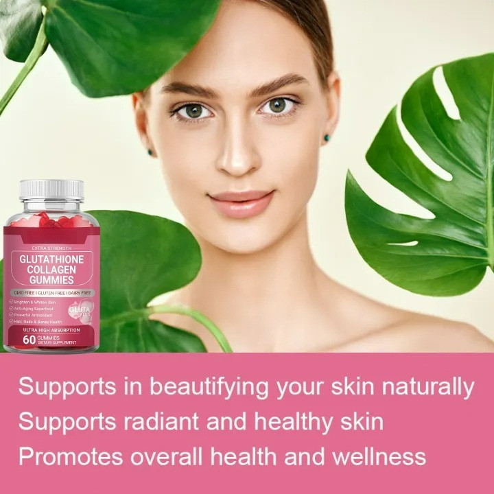 KIRKLAND Glutathione Collagen Gummies 500mg for Skin Brightness,  Anti-Aging, Hair & Nail Health Glow | Shopee Philippines