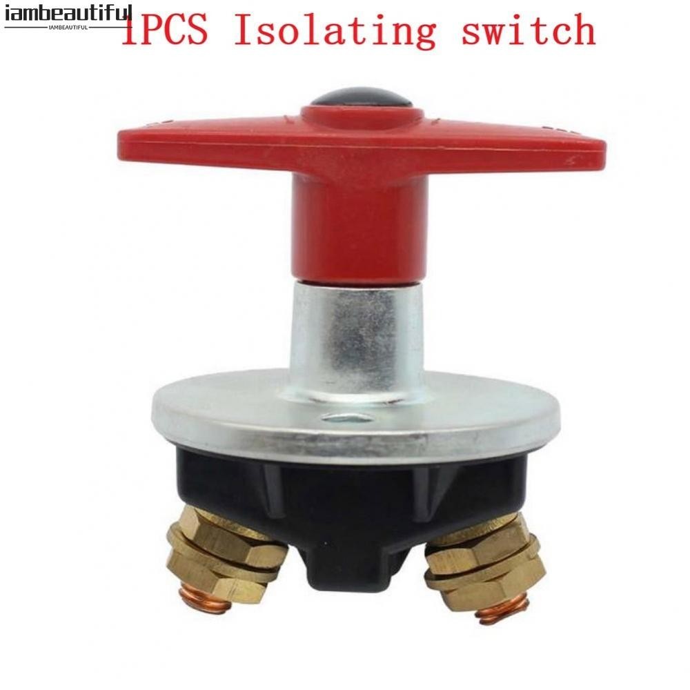(IMBUTFL) Heavy Duty 1000 Amp Fixed Key Battery Isolator Cut Off Kill ...