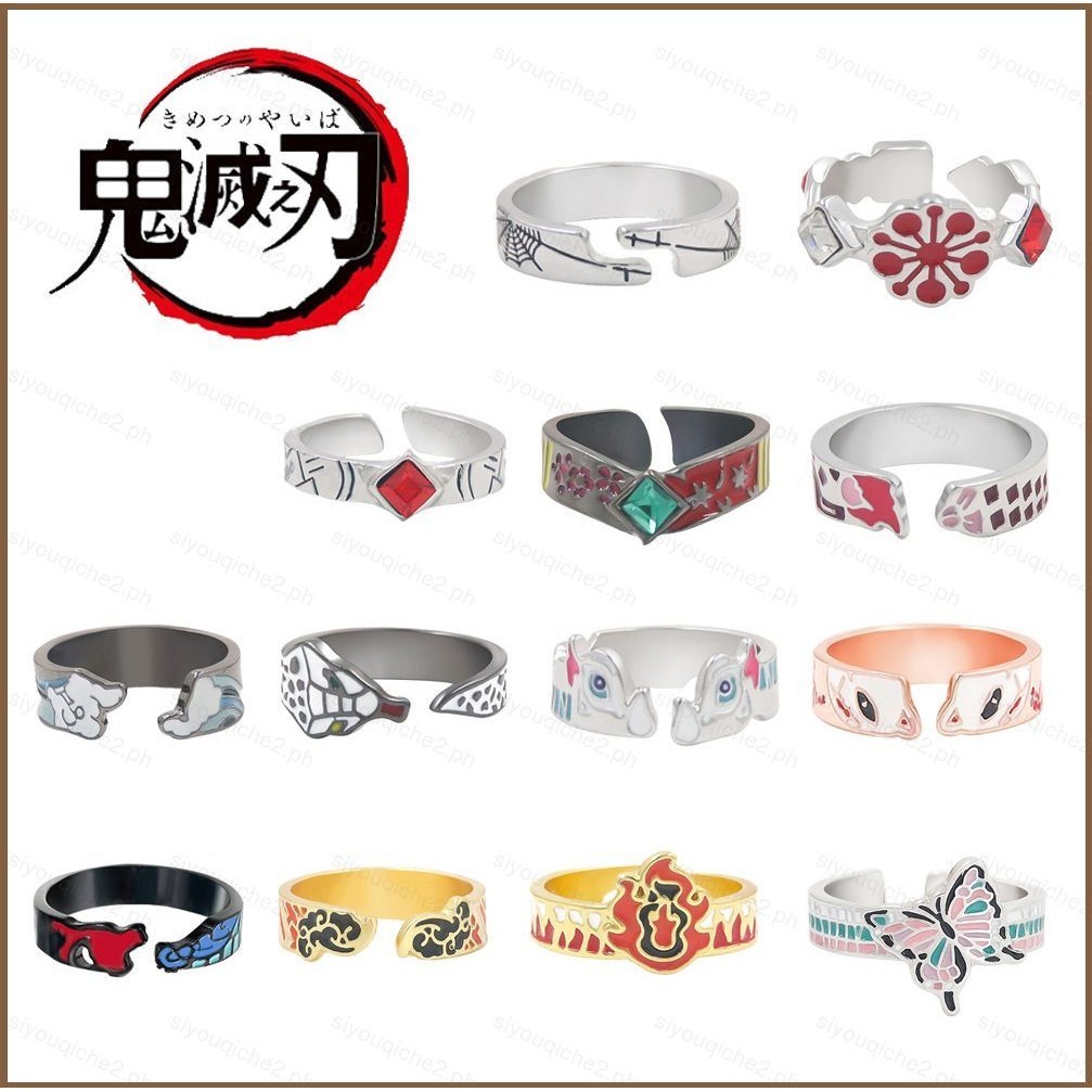 Demon Slayer Kimetsu No Yaiba Tufave - Silver Ring Set (3 Types) [Pre-Order Mar 2026]