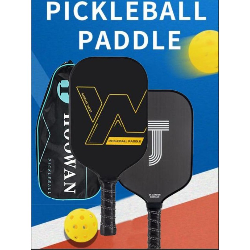 13/16mm Pickleball Carbon Fiber Cloth Matte Outdoor Sports Set Ultra ...