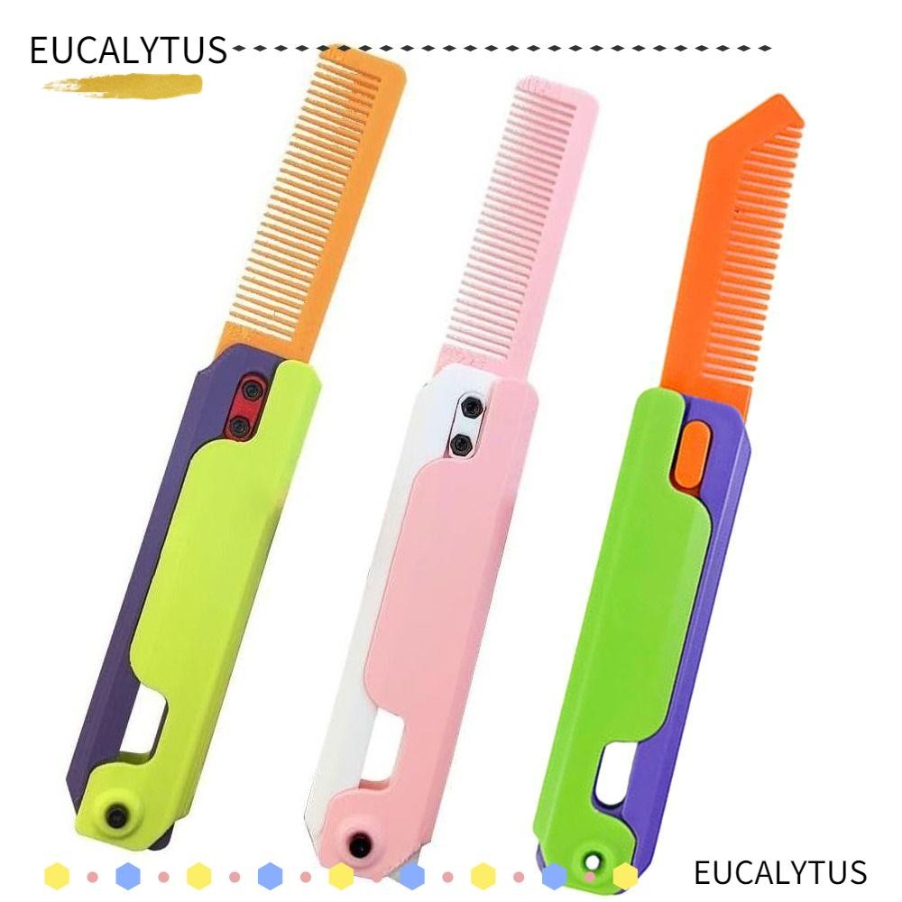 EUTUS Gravity Comb, Mini Sensory Toys Plastic Decompression Push Card ...