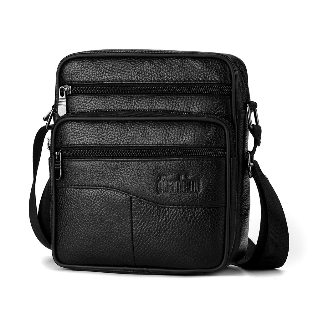 Shoulder Bag Men's Messenger Bag First Layer Cowhide Business Briefcase