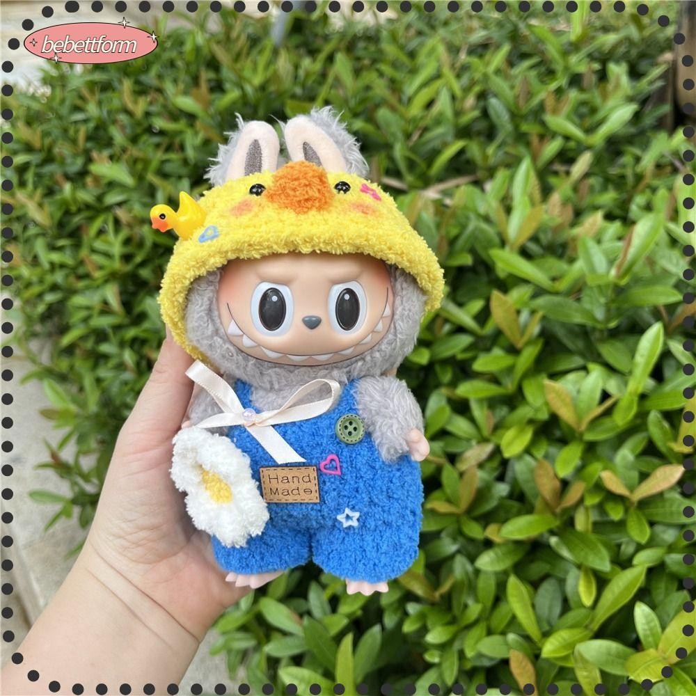 LUCKY Labubu Doll Clothes, Labubu Time To Chill Filled Doll Cos Dress ...