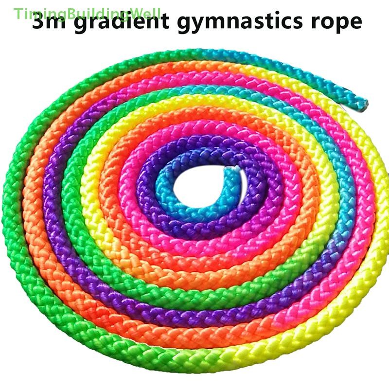 TBPH Gymnastics rope colorful rain color gradient gymnastics rope 3 ...