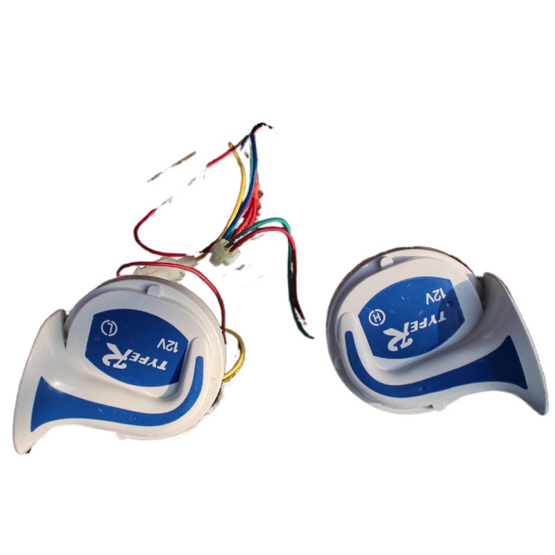 Motorcycle horn modified super loud car electric moped 12V snail high