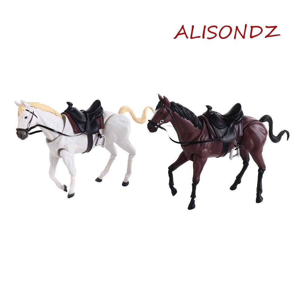 ALISONDZ Horse Ferrite Action Figure, PVC MultiJointed Horse Artist