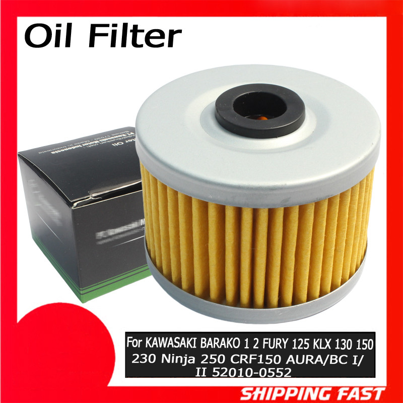 OIL FILTER KAWASAKI BARAKO 1 2 FURY 125 KLX 130 150 230 OIL FILTER KAWASAKI BARAKO 1 2 FURY 125 KLX 130 150 230