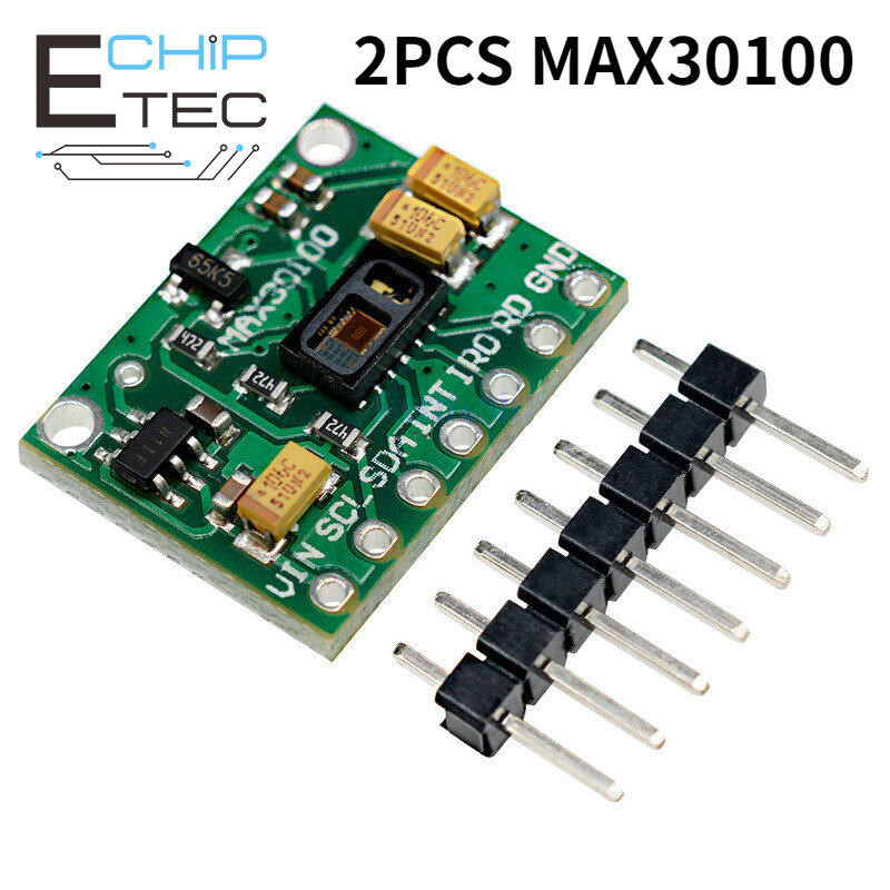 2PCS MAX30100 blood oxygen sensor module MAX30100 heart rate sensor ...