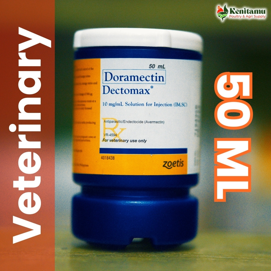 Dectomax Doramectin 10mg/mL Injectable Solution 50mL – IM/SC Dewormer ...