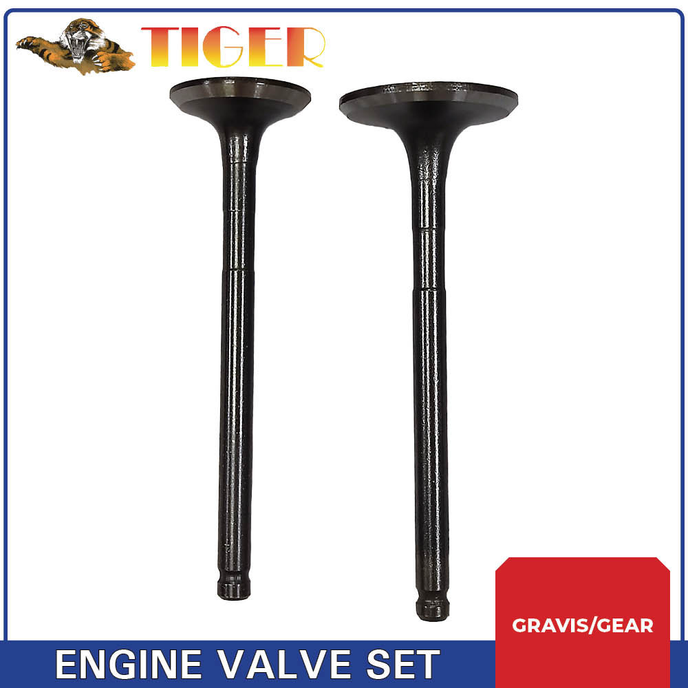 TIGER YAMAHA GRAVIS/GEAR Motorcyle Intake & Exhaust Engine Valve Set (2 ...