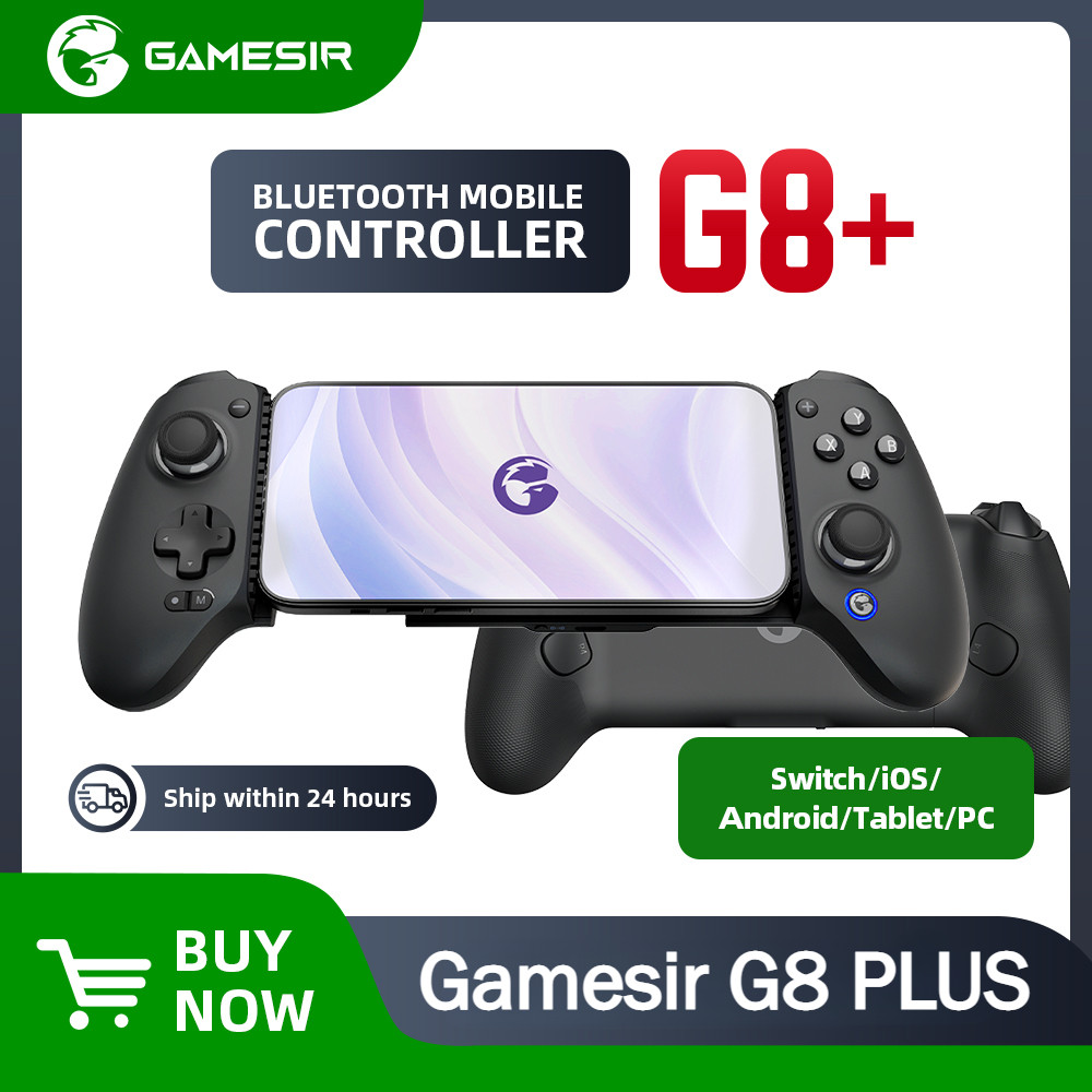 GameSir G8 Plus Bluetooth Gamepad Mobile Controller with Hall Effect ...