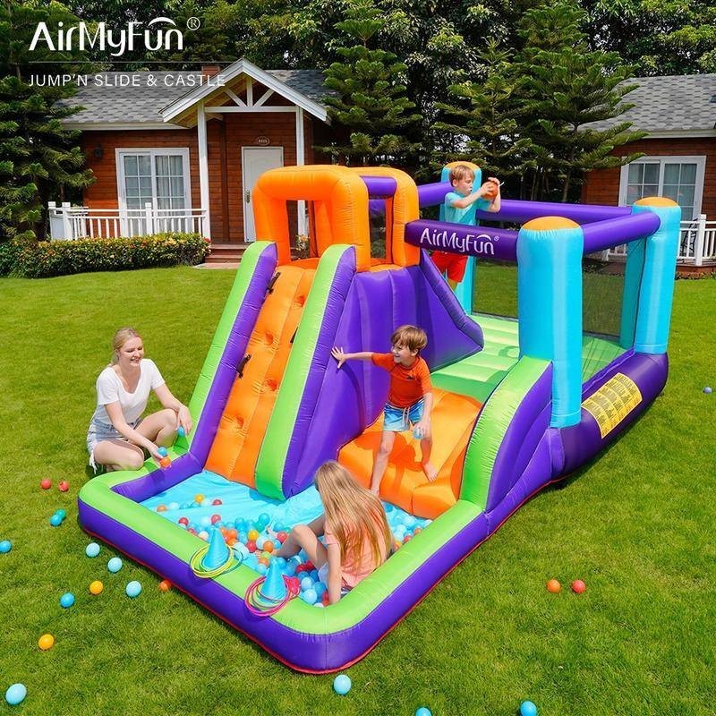 Inflatable Playground Playhouse For Kids Outdoor Big Inflatable Play ...