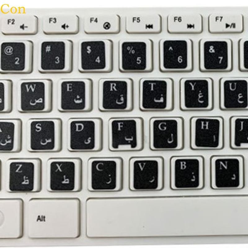 Con Keyboard Sticker Thai English Letters Stickers for Computer Keypad ...