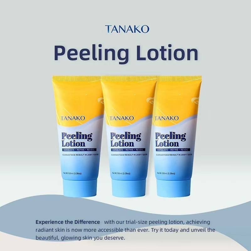 TANAKO Peeling Lotion New Packging 100% Original | Shopee Philippines