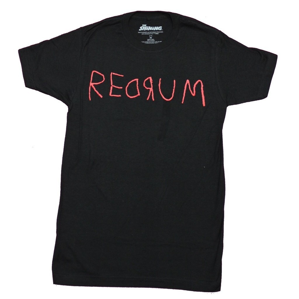 The Shining Adult New T-Shirt - Redrum Scarred Word Pic | Shopee ...