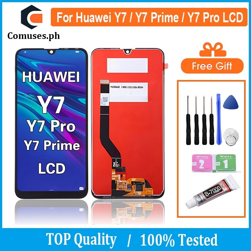 Display LCD + Touch Screen Per Huawei Y7 2019 / Pro 2019 / Prime 2019 Con Kit Strumenti - 4