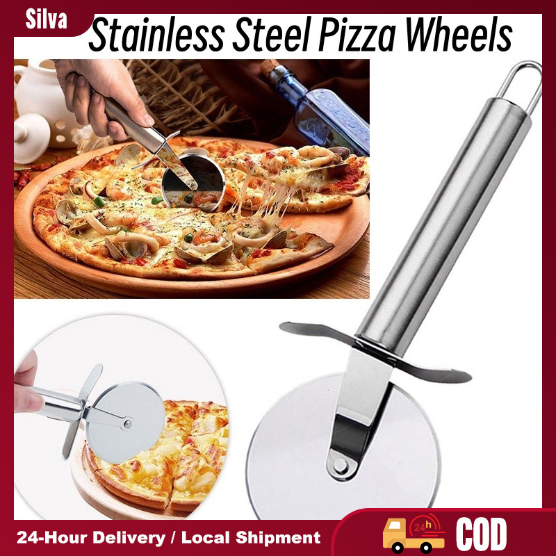 Stainless Steel Pastry Cutter Pizza Cutter Fondant Cutter Slicer Food ...