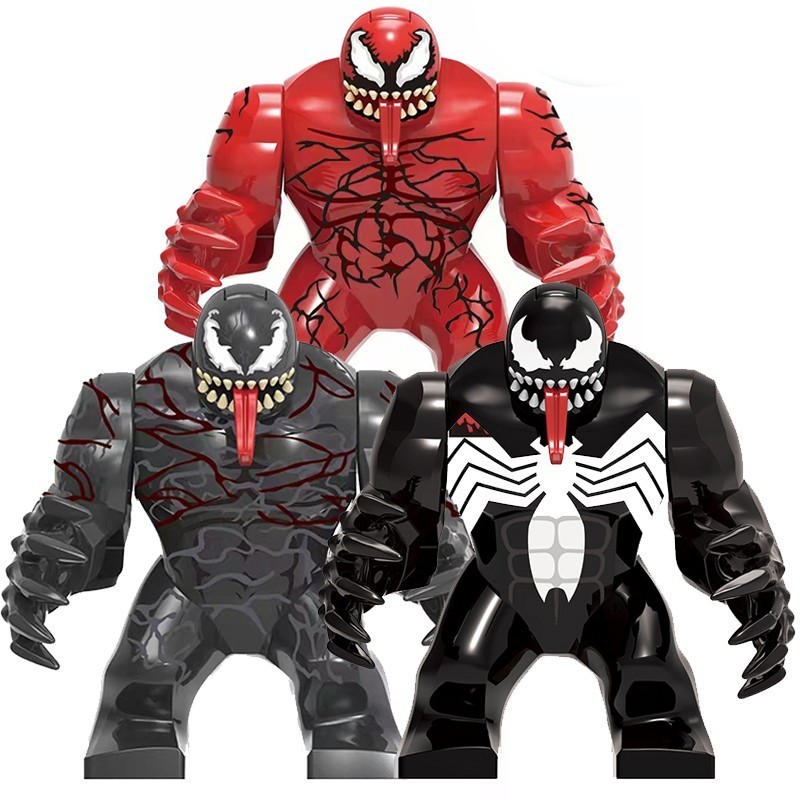 Serum Assembly Series Venom 2 Riot Compatible Lego Marvel Wood Minifigure Superhero Boy Toy Shopee Philippines