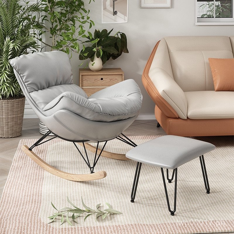 Celebrity Rocking Chair down Lazy Sofa Leisure Single Recliner