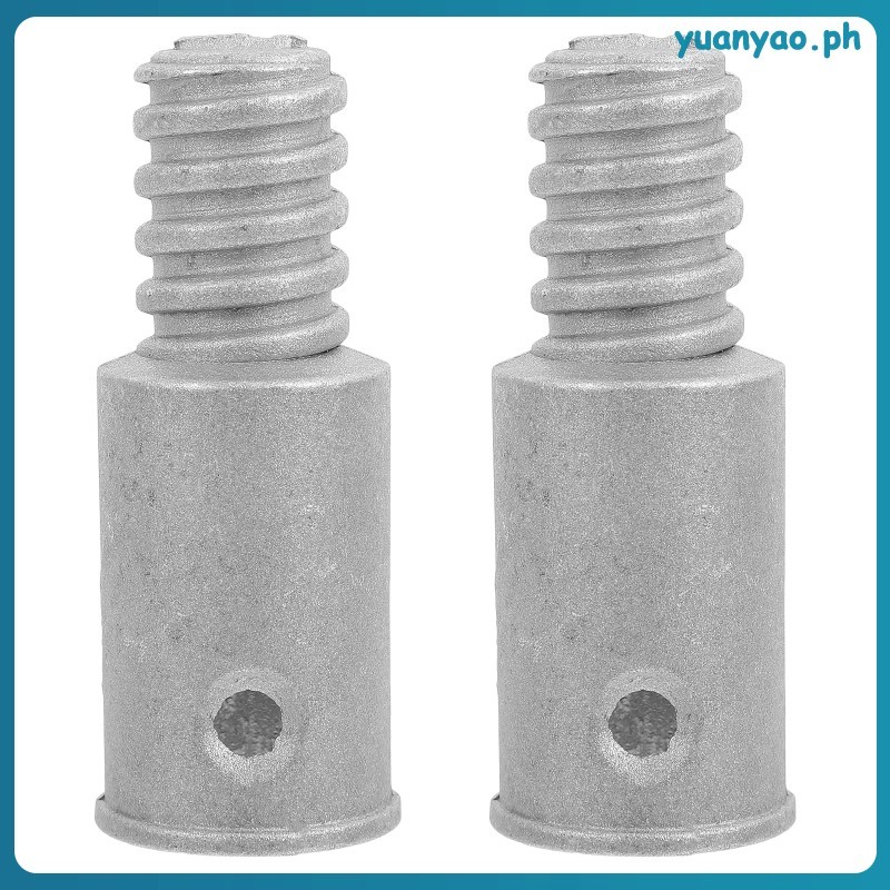 Brooms Handle Threaded End Pole Extension Adapter Tips Telescopic Rod