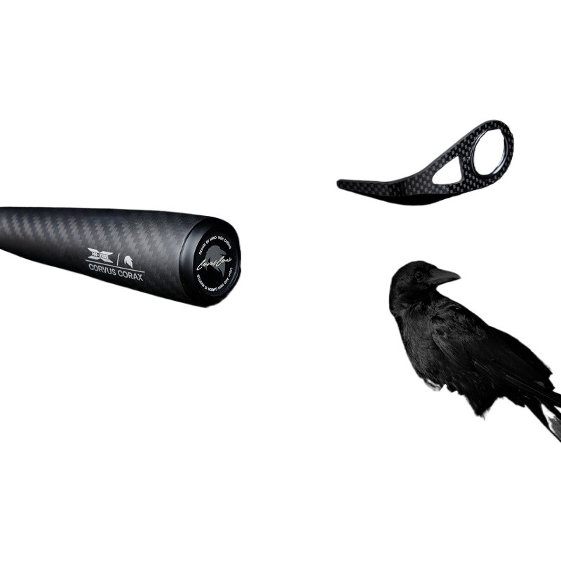 HANO Hanno Crow Skeleton Raven Ultra Lightweight Small Taper Remote ...
