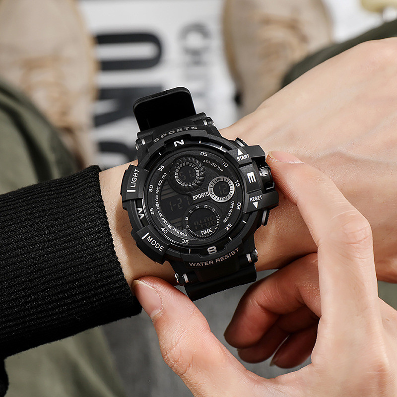 New Korean version of male and female students simple watch sports