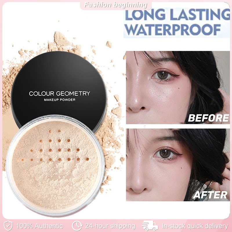 Makeup Setting Powder Waterproof Loose Powder Oil-Control Matte Finish ...