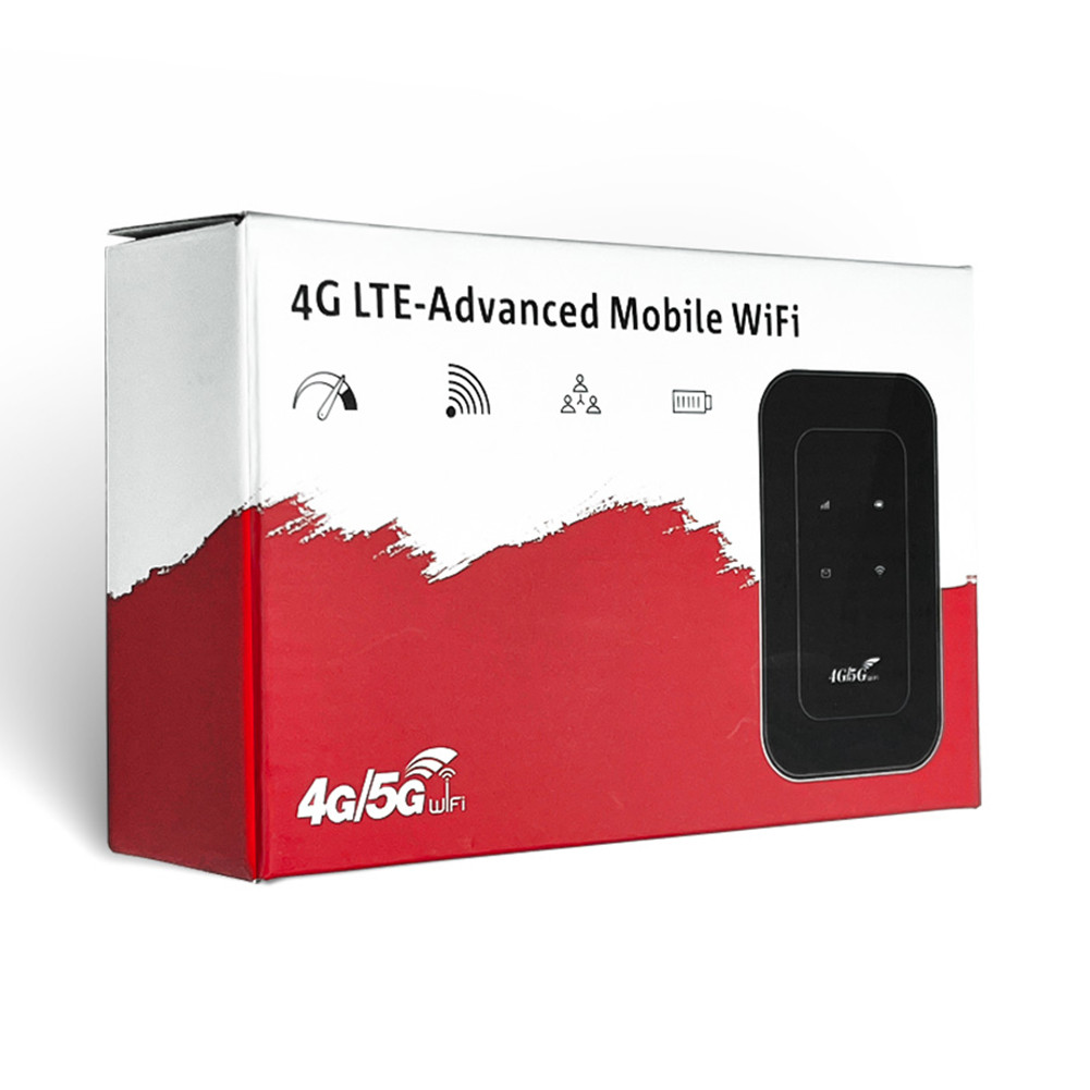High Speed 4G LTE Mobile WiFi Hotspot with SIM Card Slot Wireless 4G
