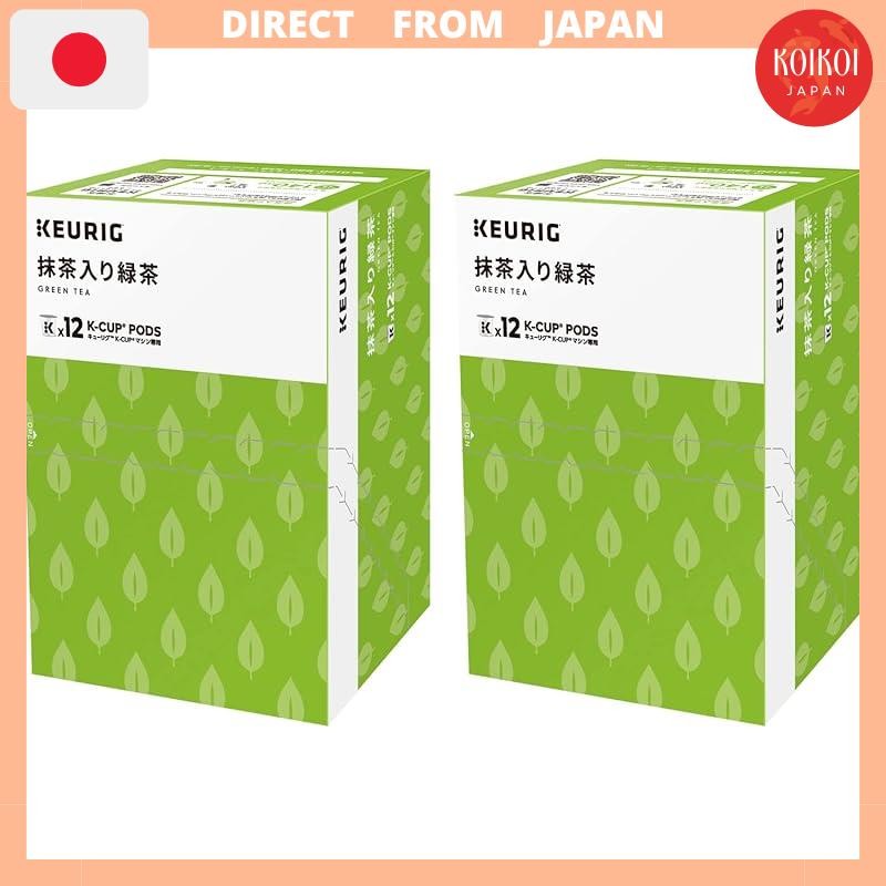 KEURIG Keurig KCup Matcha Green Tea 24 cups (3g x 12 pieces x 2 boxes