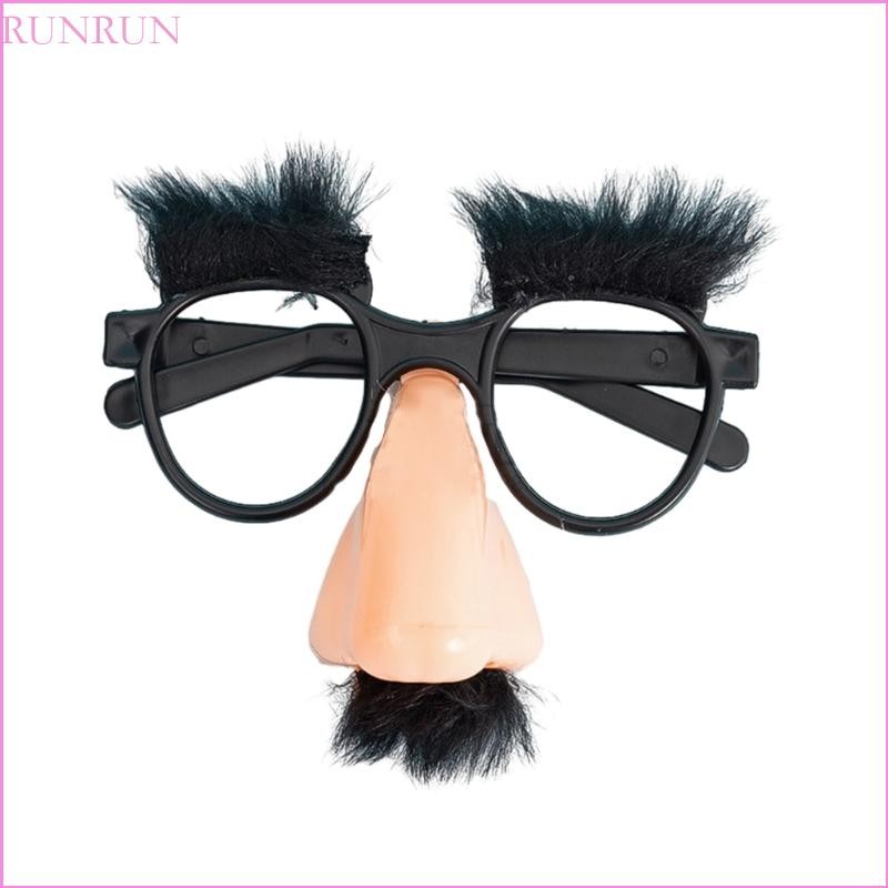 RUNNY Get into the Spirit of Halloween with Funny Glasses featuring a