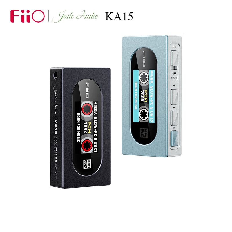 Fiio KA15 Decoding Amplifier Headphone Hifi Balance 4.4 Power Portable ...