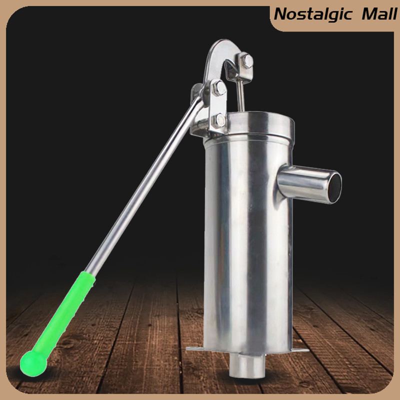 Home Well Manual Water Pump Stainless Steel Hand Shake Jetmatic Pump ...