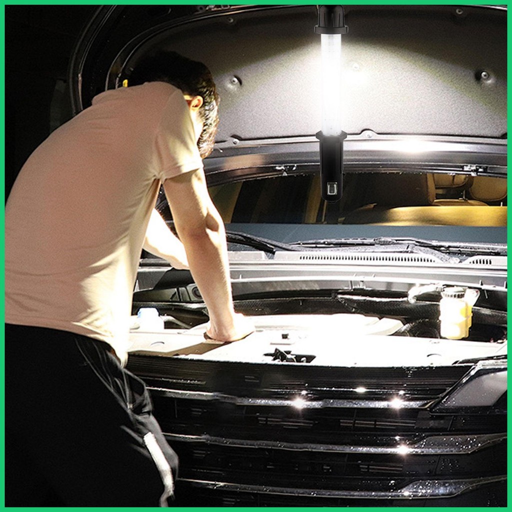 Led work light rechargeable waterproof mechanic work light garage work