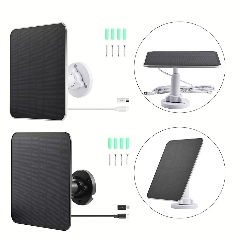 DEAL 5W Solar Panel Charger For Ring Video Doorbell 4/3/2 Solar