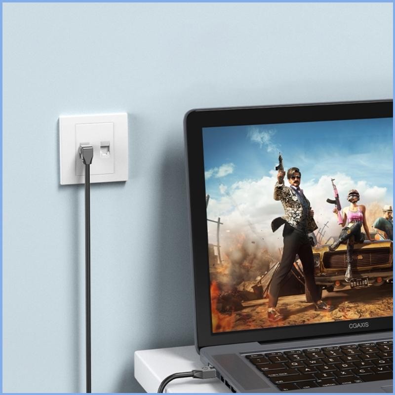 EZR Highly Speed Cat5e Networking Cord RJ45Connector for