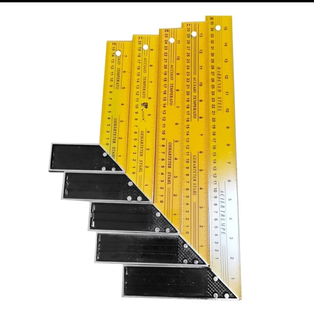 [Hot style] 1 pcs Measuring Tool L-Square Hardened Steel 20