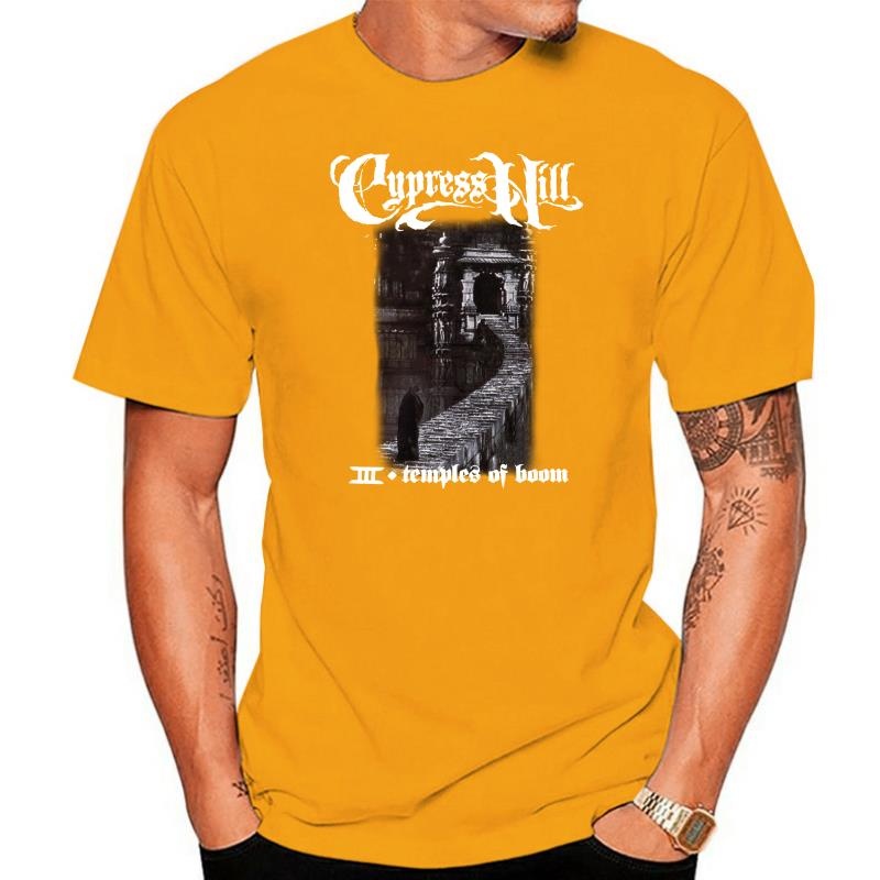 Cypress Hill T Shirt South Gate Logo and Leaves nieuw Officieel Mannen Zwart S
