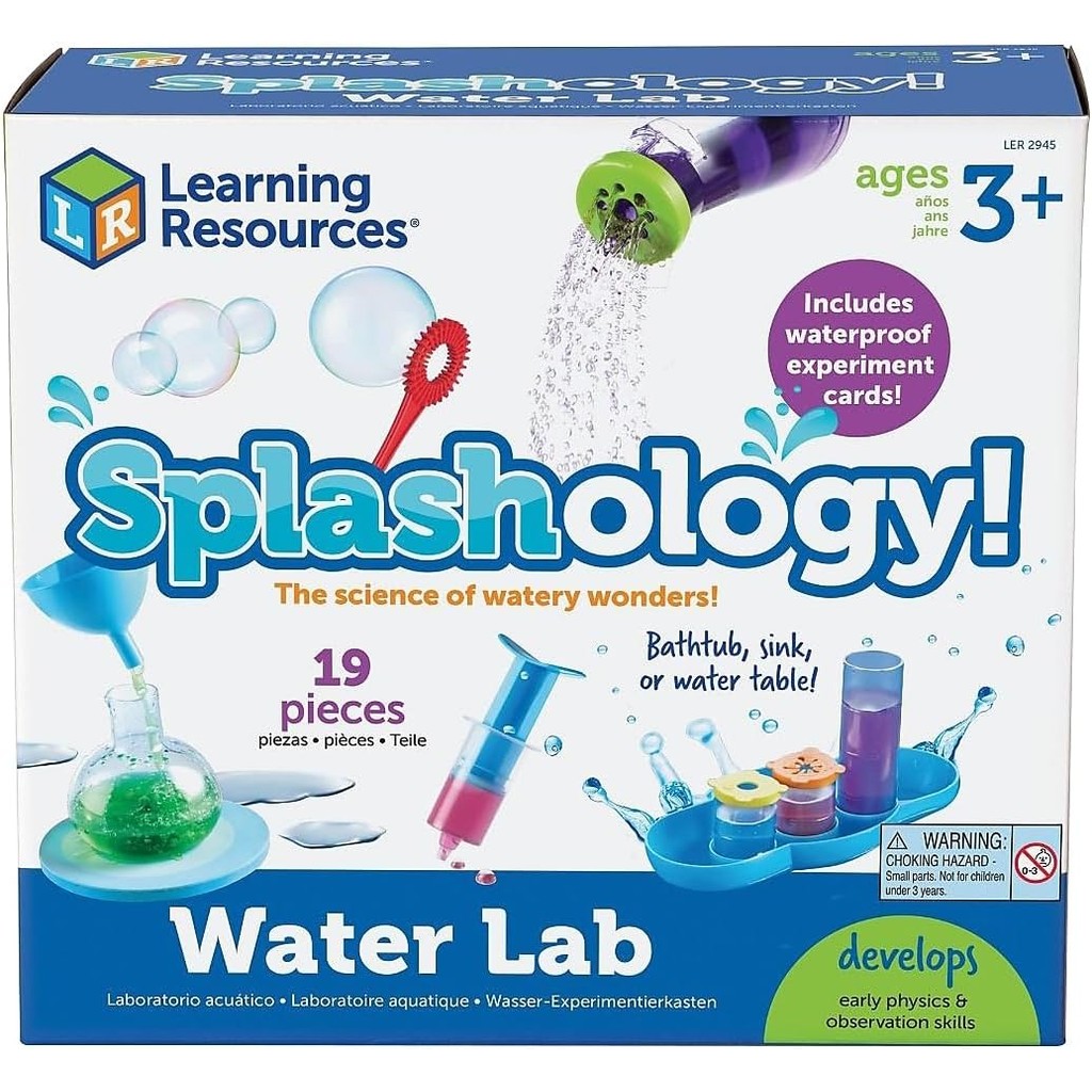 Learning Resources LER2945 Splashology! Water Lab Science Kit, STEM ...