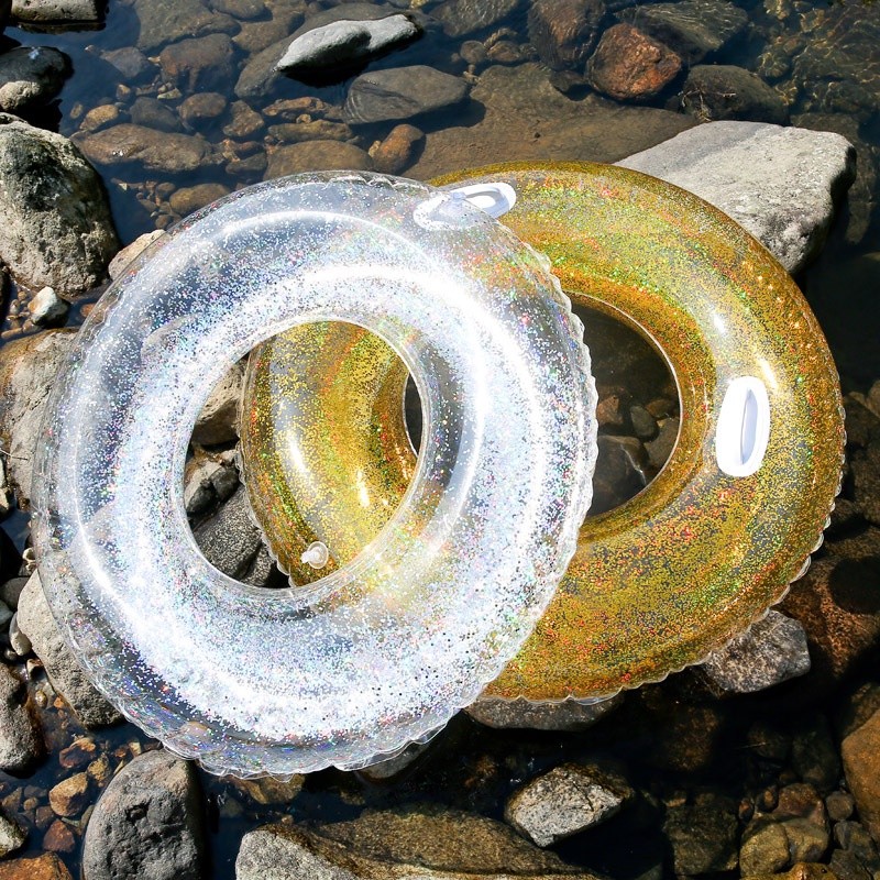 Salbabida Floater For Kids Salbabida Adult Sequins Parenting Inflatable ...