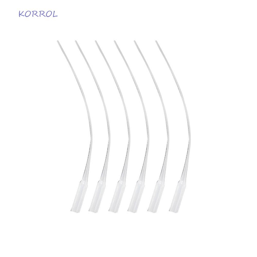 KORROL Glue Extender Plastic 100 Pcs Dropper Lab Dispensing Glue Bottle ...