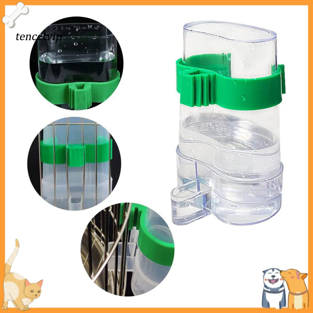 Picture of Vip Non-toxic Bird Feeder Transparent Bird Water Dispenser for Budgie ...