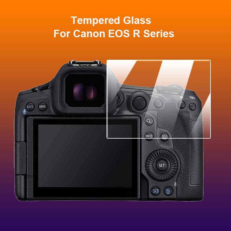 For Canon EOS R RA EOSR R5 R3 R6 II III RP Camera Tempered Glass 9H 2 ...