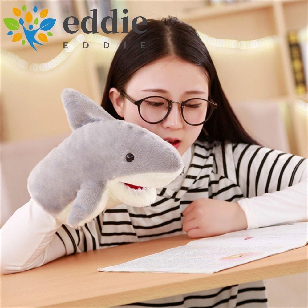 26EDIE Shark Puppet, Plush Animal Hand Doll Plush Hand Puppet, Birthday ...