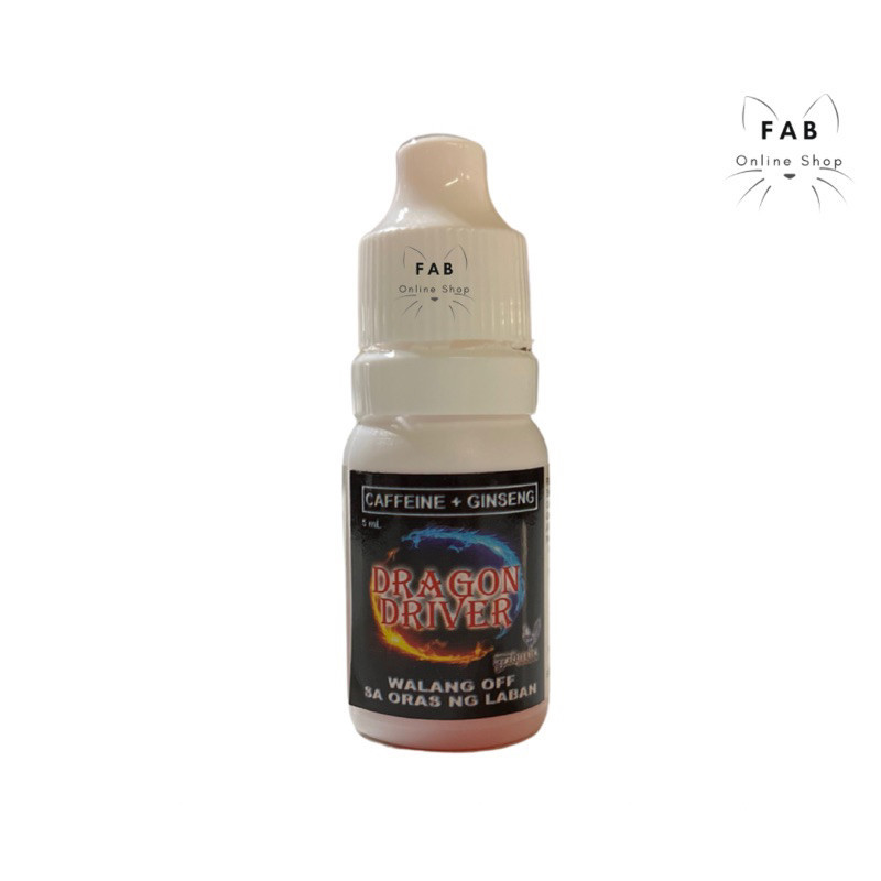 5ml Battlecock Dragon Driver Performance Booster (Caffeine + Ginseng ...